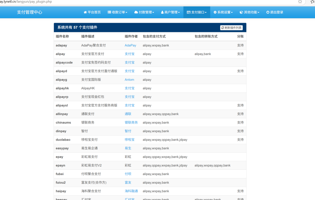图片[2]-狼云网络彩虹易支付源码2025年最新免授权版